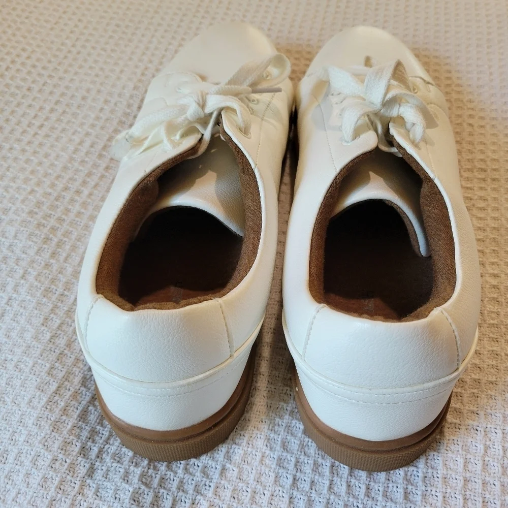 Porter & Ash Classic White Leather Sneakers